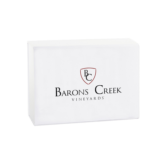 LARGE WHITE SOFT TOUCH BOX WITH LOGO